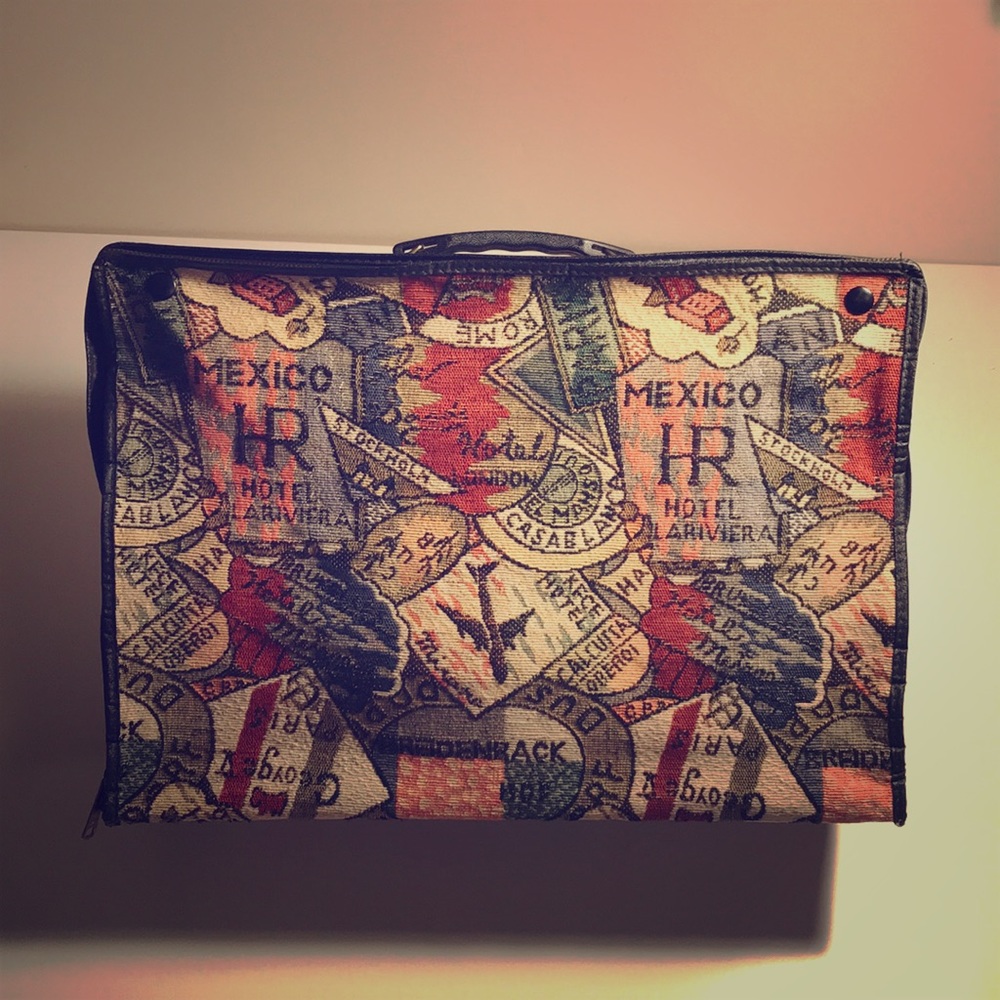 Vintage Collapsable Suitcase